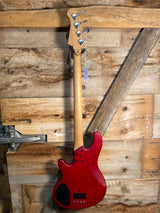 Lakland Skyline 44-02 Deluxe Bass Guitar - Satin Cherryburst with Rosewood Fingerboard