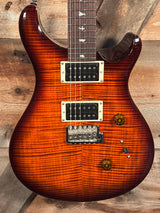 PRS Custom 24 Orange Tiger Smokeburst