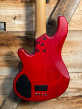 Lakland Skyline 44-02 Deluxe Bass Guitar - Satin Cherryburst with Rosewood Fingerboard