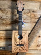 Kala Cigar Box Concert Uke KA-CB-DECO-C