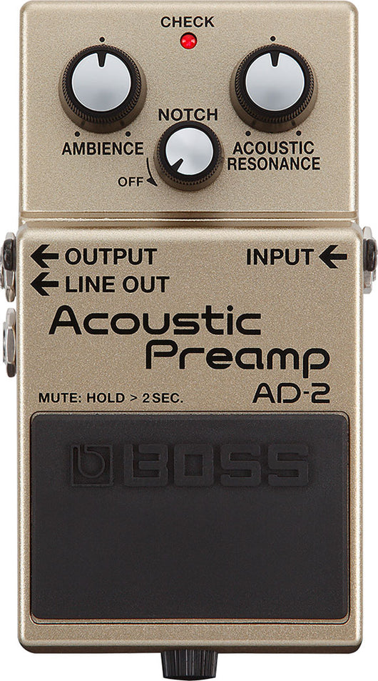 BOSS AD-2 Acoustic Preamp