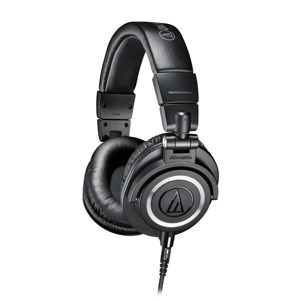 Audio Technica ATH-M50x HP-M50xSTS付き Audio Technica AT M50x Professional Monitoring Headphones