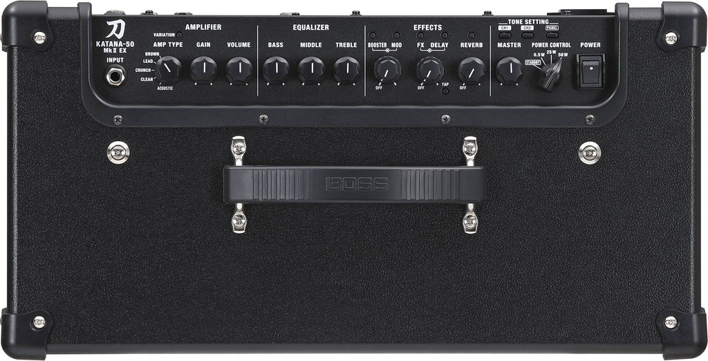 boss katana 50 mk2 pedal platform BOSS Katana-50 Mk II EX – Starr's Guitars