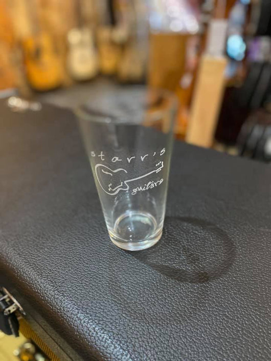 Starr's Guitars Beverage Glass