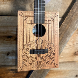 Kala Cigar Box Concert Uke KA-CB-DECO-C