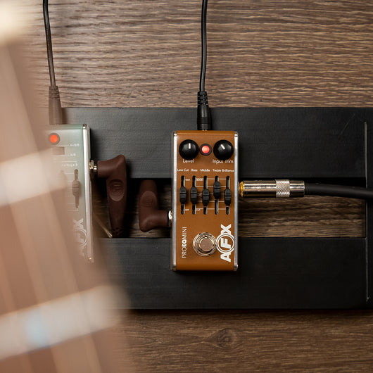 mini eq guitar pedal Fishman AFX Pro EQ Mini Acoustic Pedal – Starr's Guitars