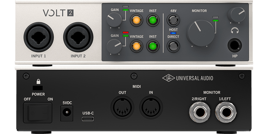 Universal Audio Volt 2 USB-C Audio Interface – Starr's Guitars