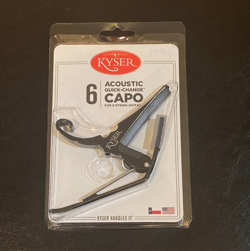 Kyser Quick-Change Capo – Starr's Guitars